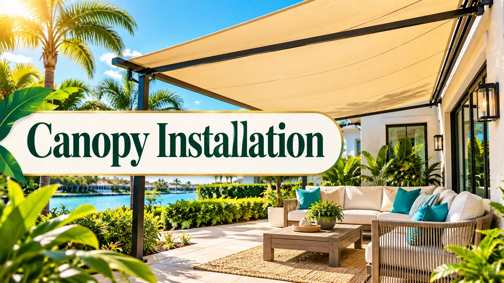 Canopy installation