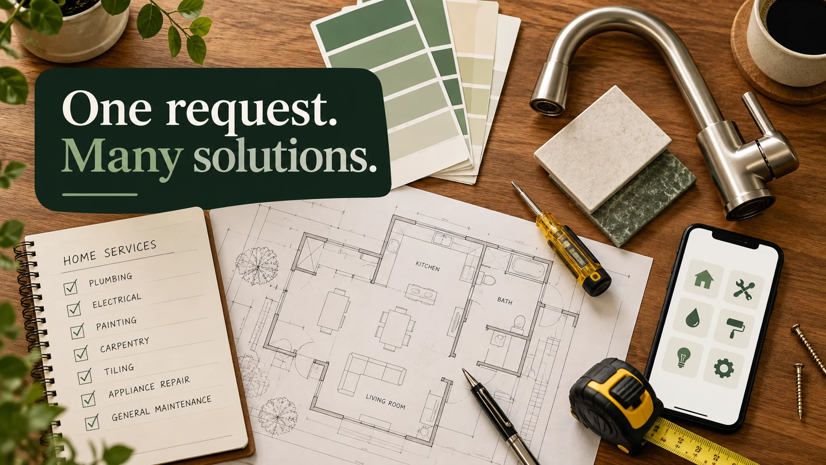 one request many solutions