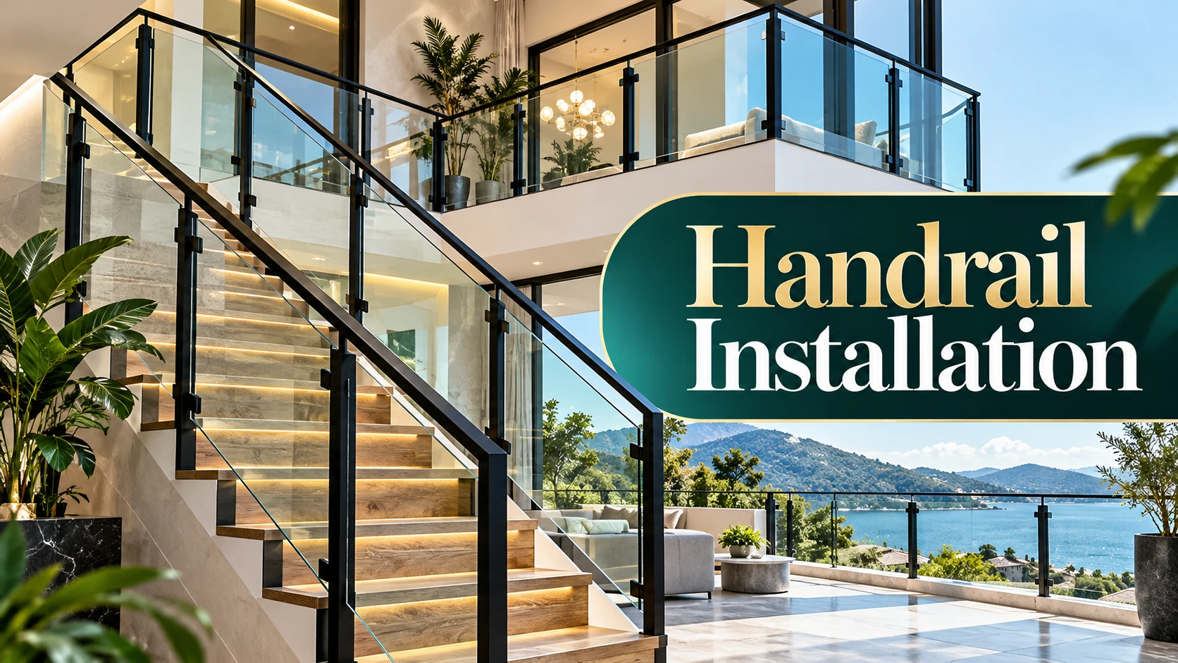 Handrail installation