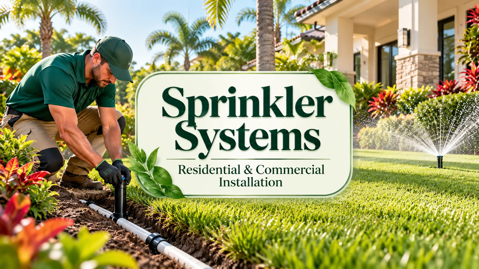 Irrigation & Sprinkler System Installation — illustrative reference