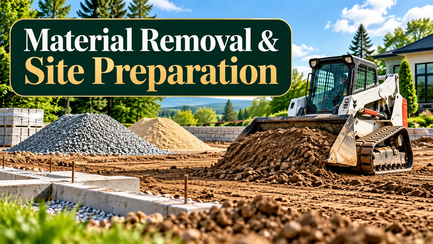 Material removal & site preparation